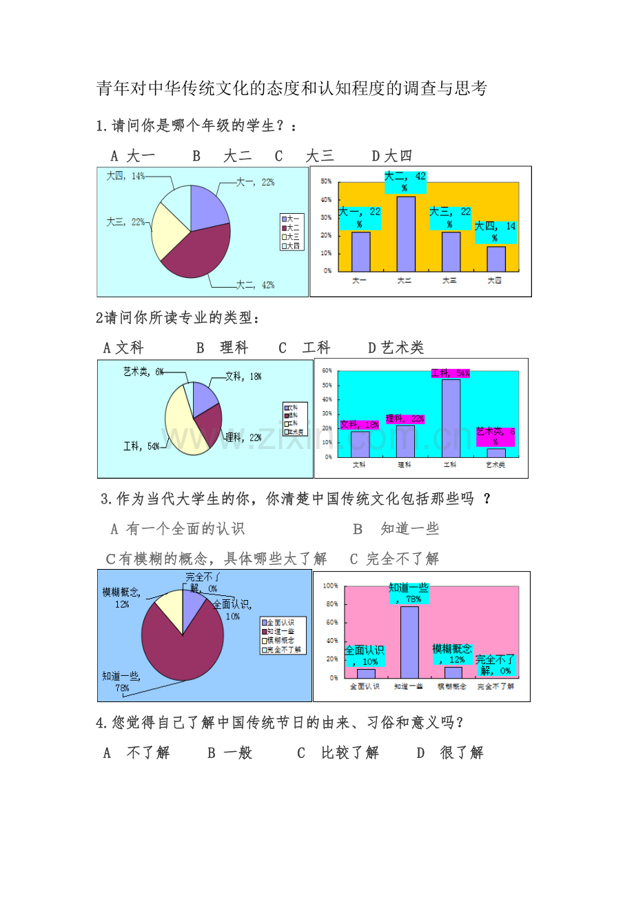 青年对中华传统文化的态度和认知程度的调查与思考论文.doc_第2页