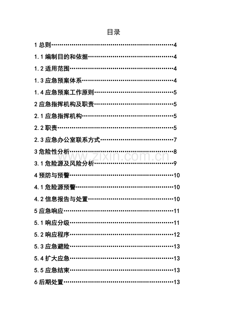 丽源公司生产安全综合应急预案修订.doc_第2页