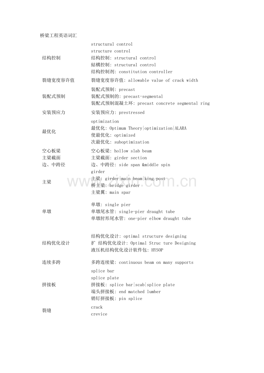 桥梁工程英语词汇1.doc_第1页