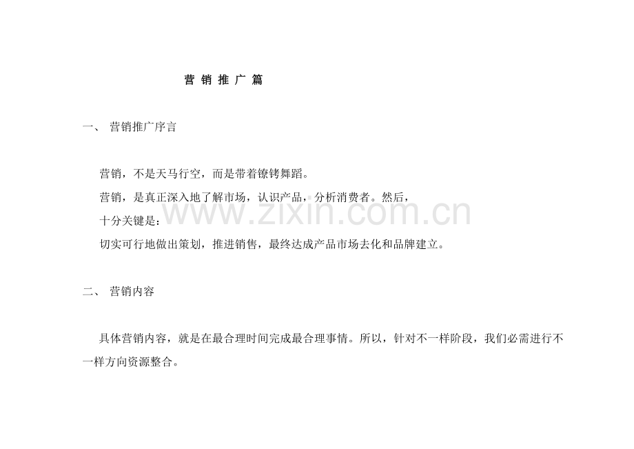商品城营销策划报告之营销推广篇样本.doc_第1页