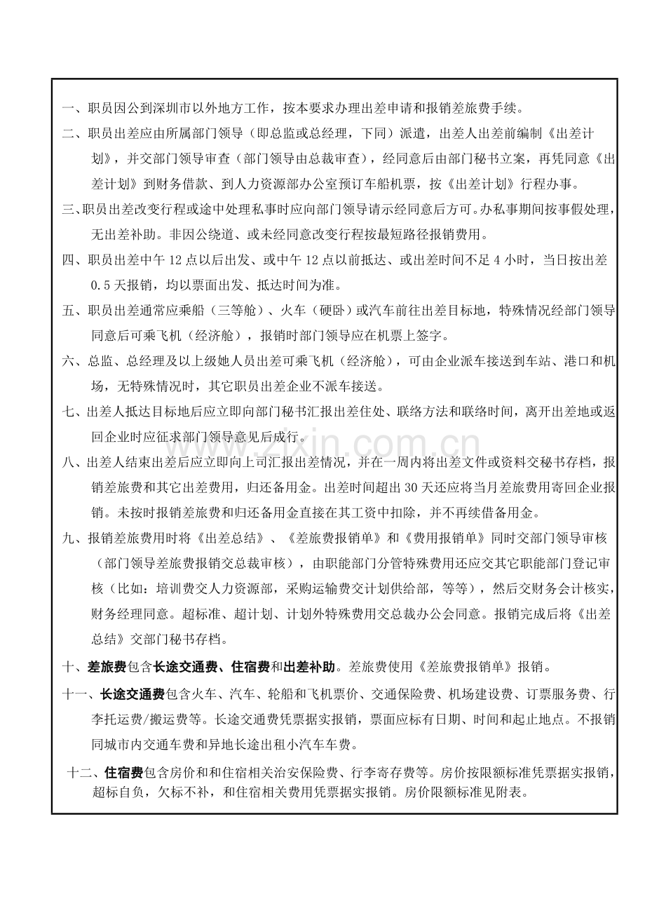 公司员工出差管理规定样本.doc_第2页