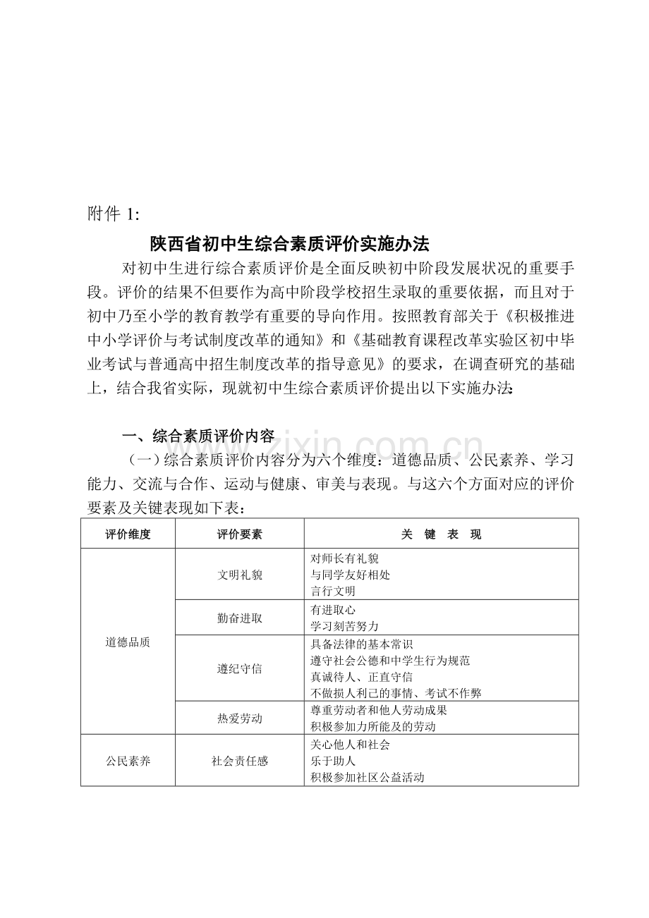 丹凤县综合素质评价实施办法.doc_第1页