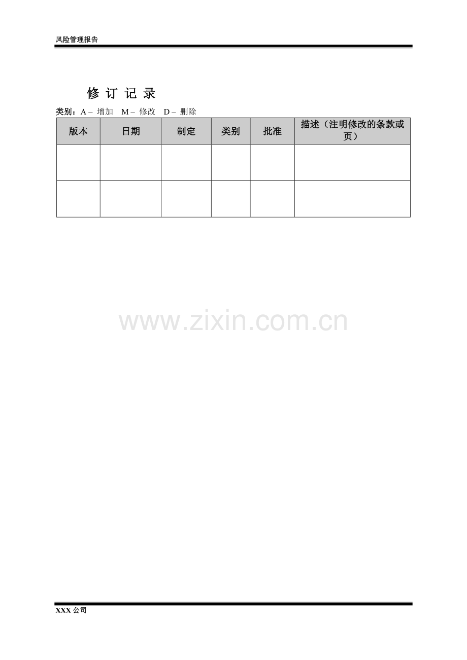 关于IT软件项目风险管理报告文档模版v10.doc_第2页
