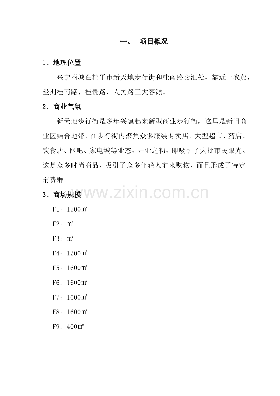 商城招商策划方案模板样本.doc_第2页
