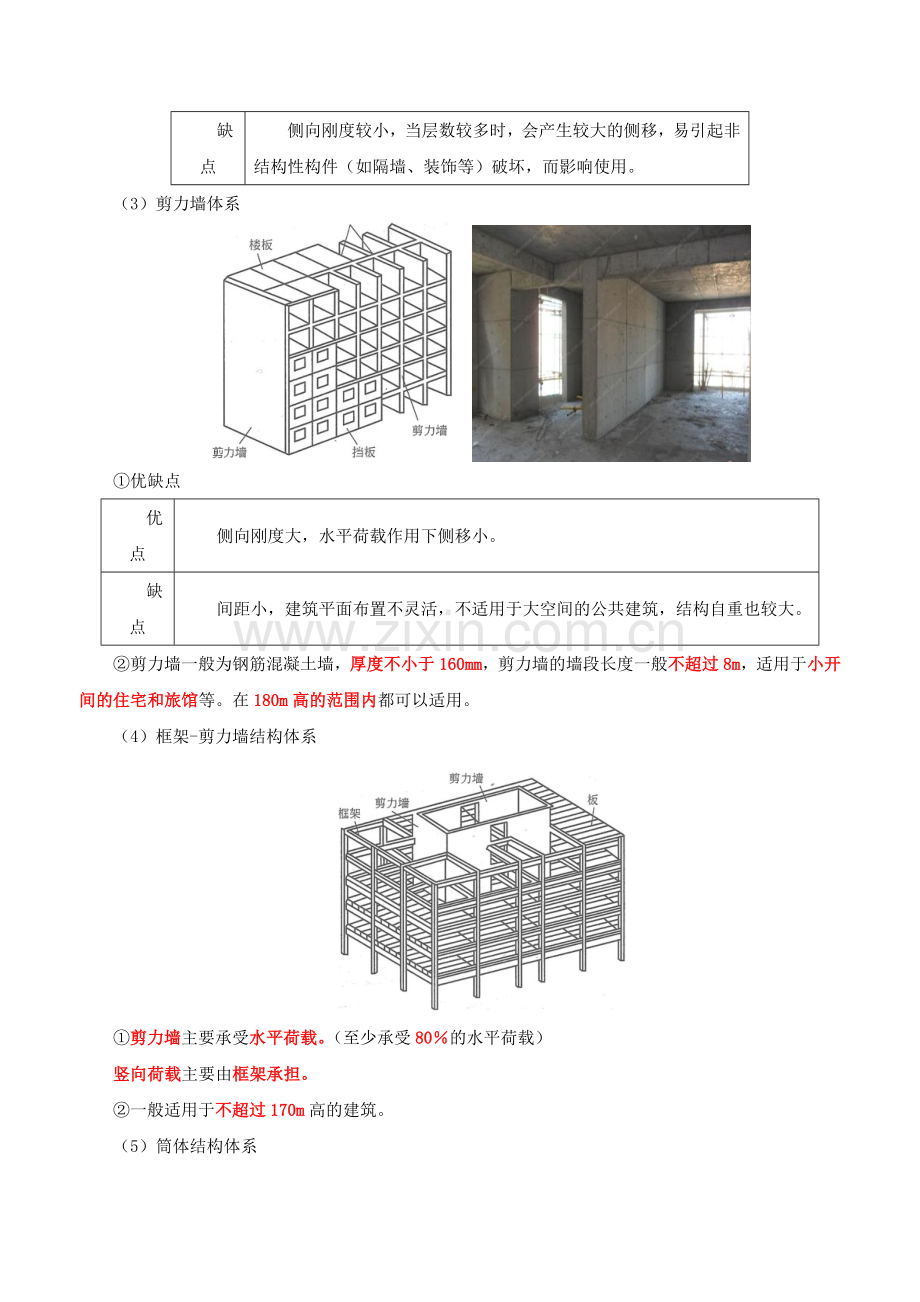 2018造价土建专题四工业与民用建筑工程的分类组成及构造一.doc_第2页