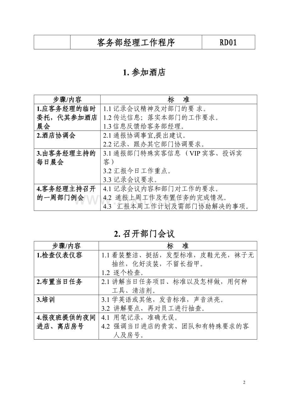 客务部楼层各岗位工作流程1.doc_第2页