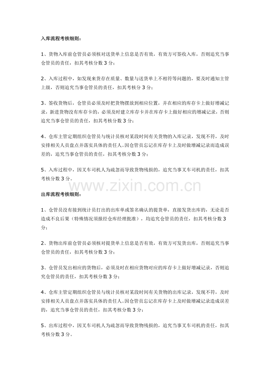 入库流程考核细则1.doc_第1页
