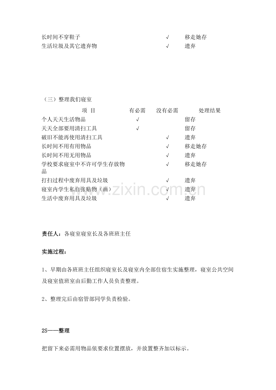 学校寝室管理内容与实施方案样本.doc_第2页
