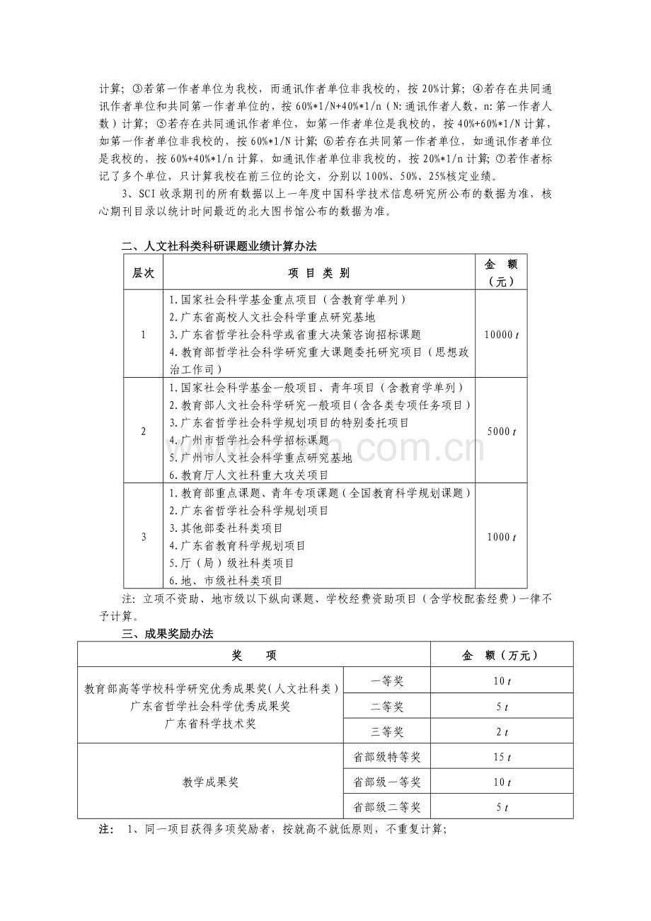 南方医科大学科研奖励办法.doc_第2页