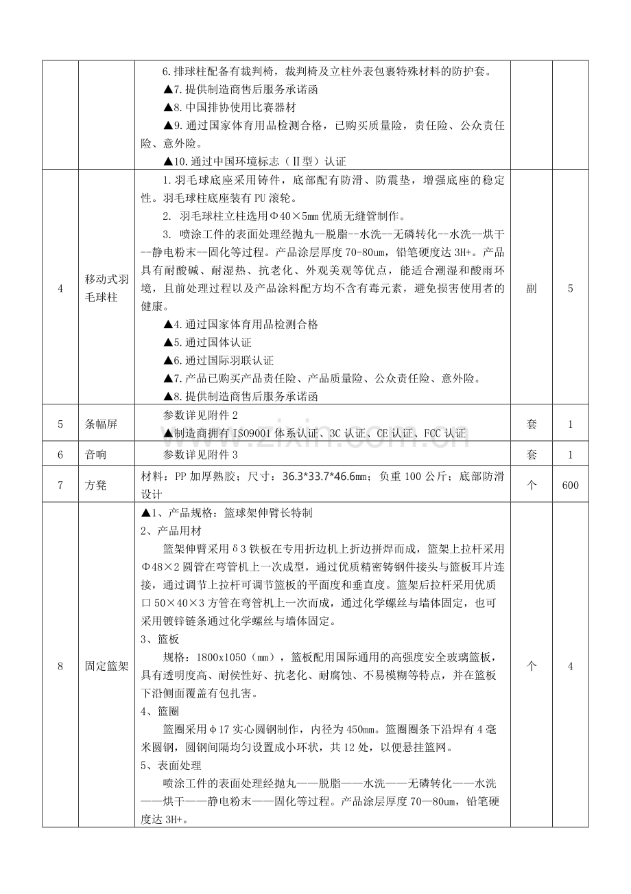 篮球馆设备采购项目招标文件育才二中.doc_第2页