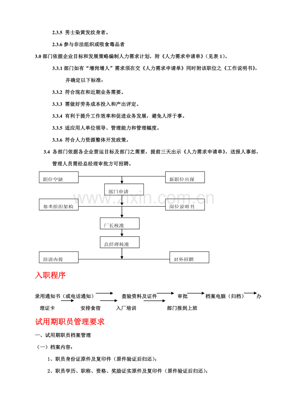 公司人力资源管理手册样本.doc_第2页