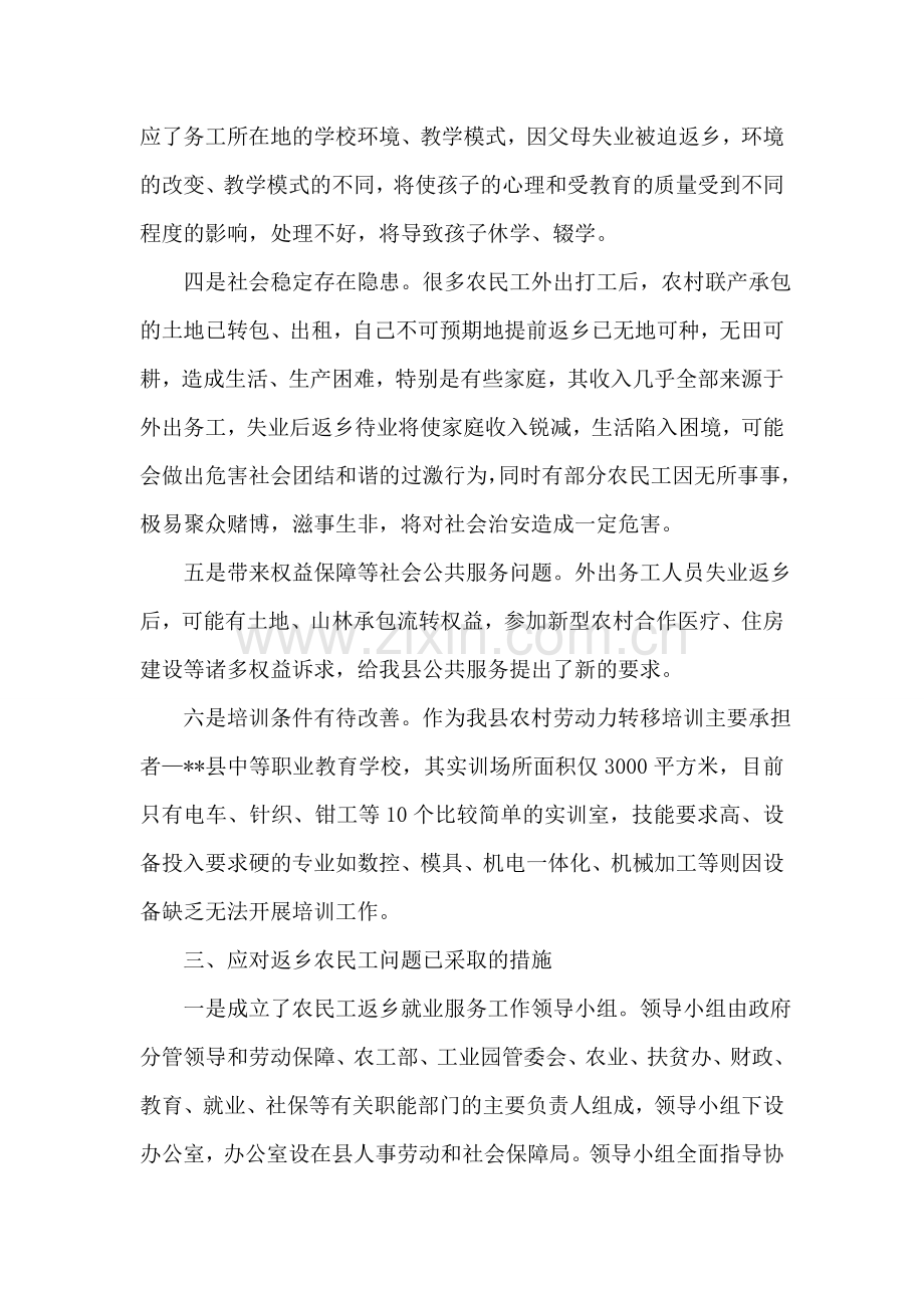 农村返乡农民工现状的调查报告.doc_第2页