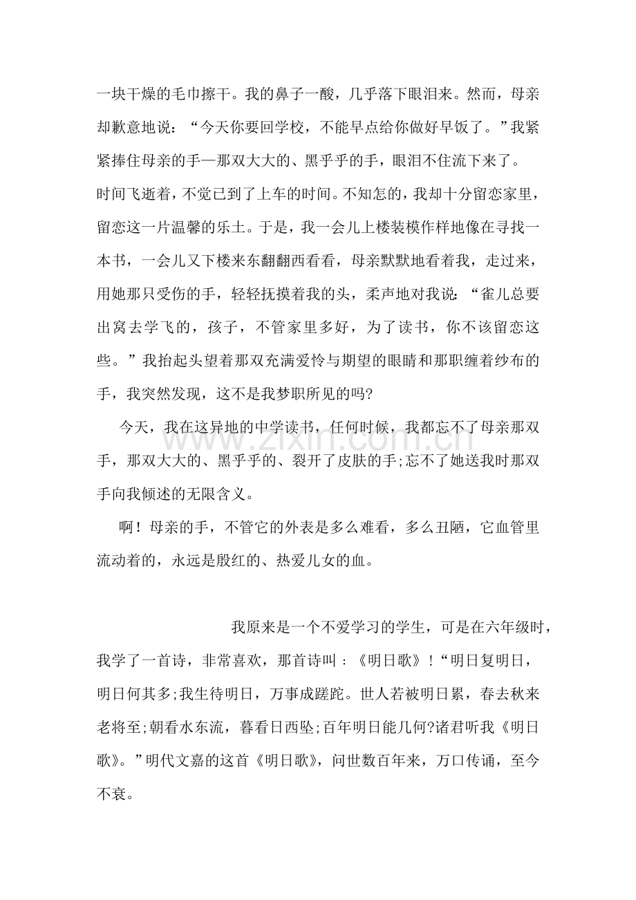 母亲的手.doc_第2页