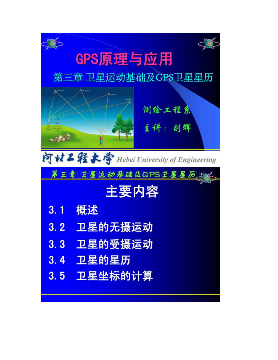 第3章-卫星运动基础及GPS卫星星历讲解资料.doc_第1页