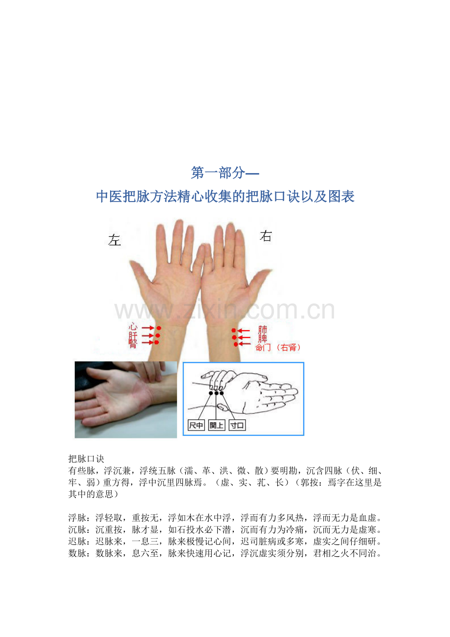 中医把脉原理技巧汇总.doc_第1页
