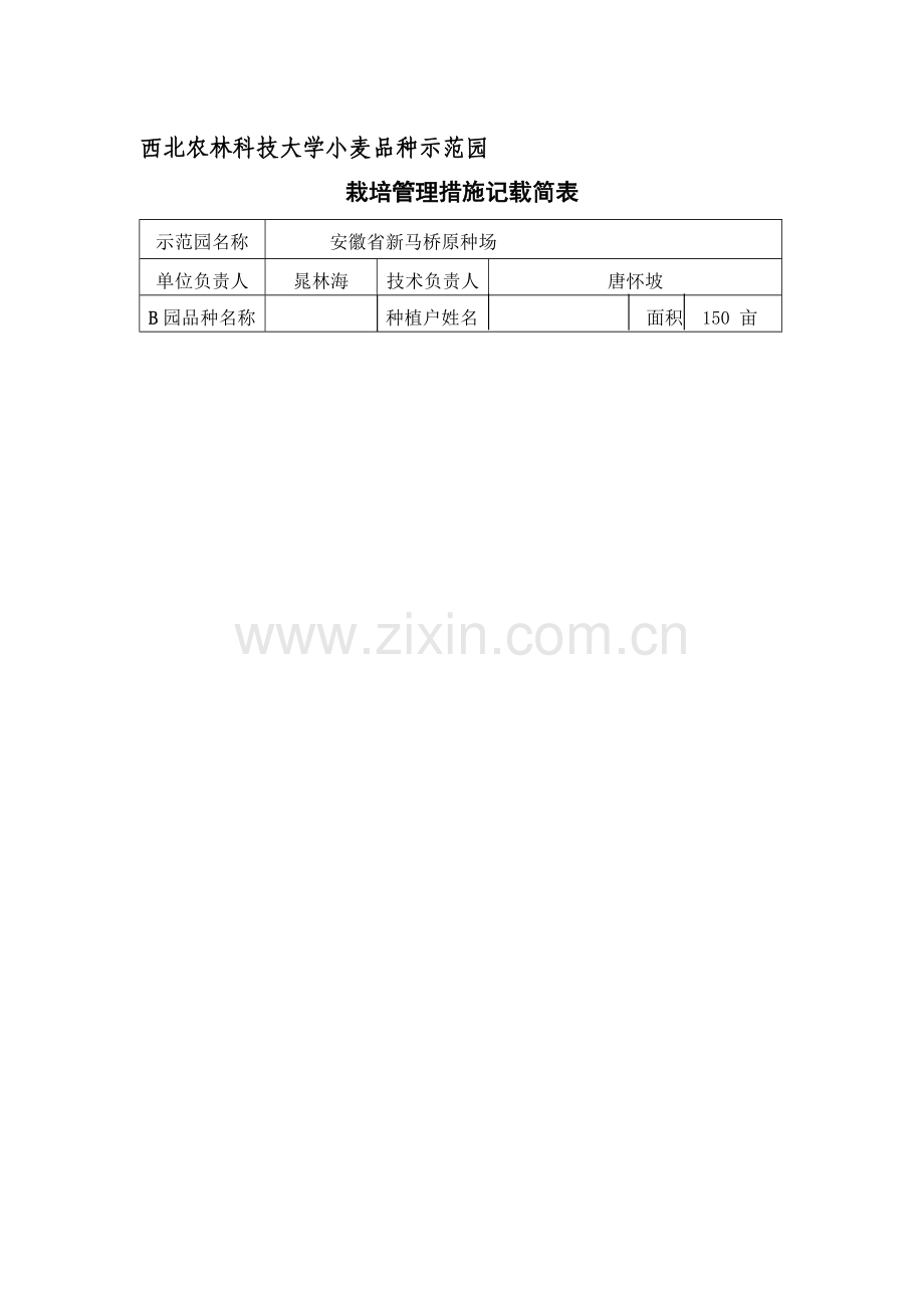 西北农林科技大学小麦品种示范总结.doc_第1页