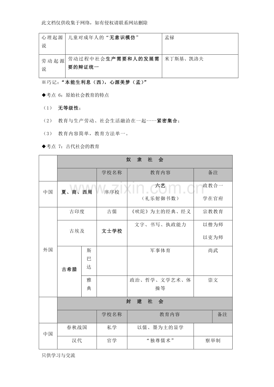 中学教师资格考试《教育知识与能力》考点梳理知识分享.docx_第2页