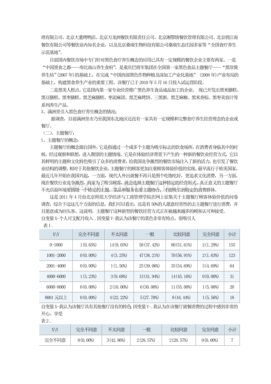 黑色食疗养生餐厅可行分析报告.doc_第2页