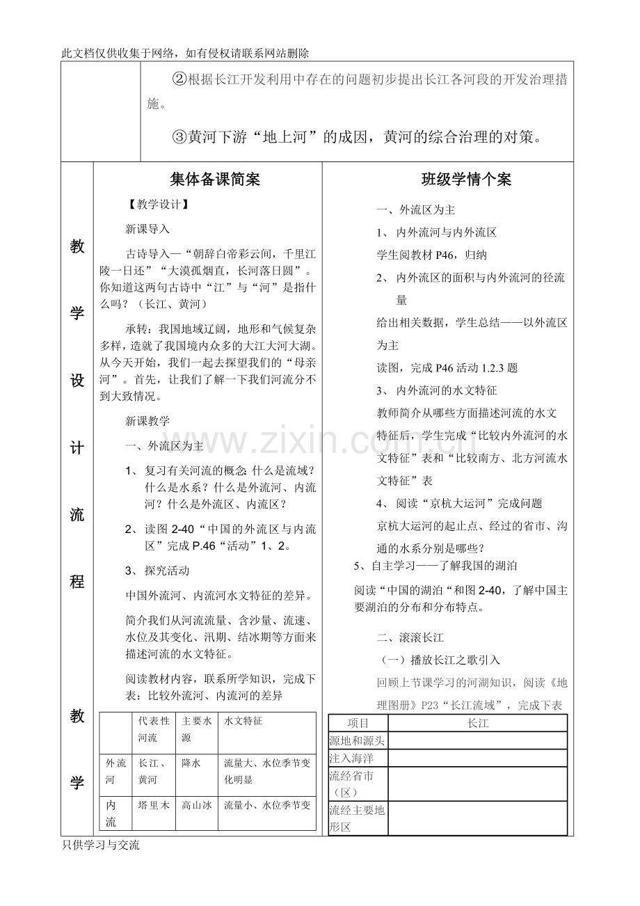 中国的河流教学设计复习过程.doc_第2页
