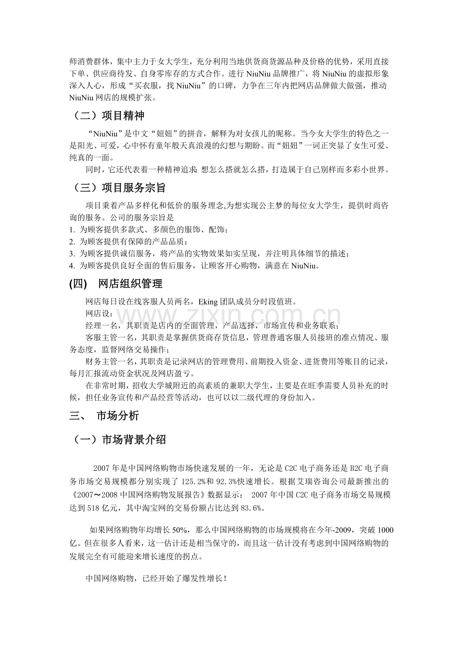 网店策划方案和计划书.doc_第2页