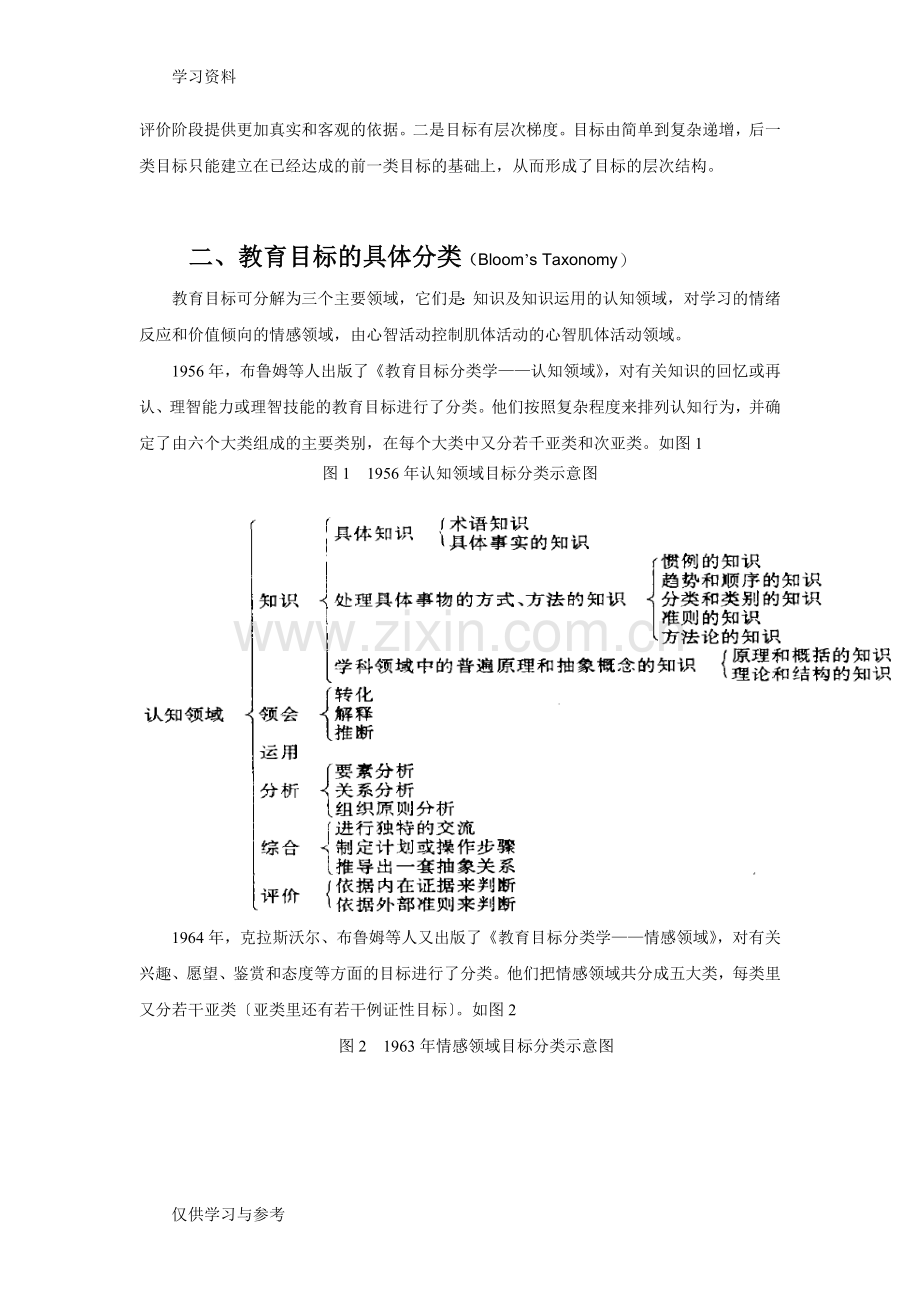 布鲁姆-教育目标分类学培训资料.doc_第2页