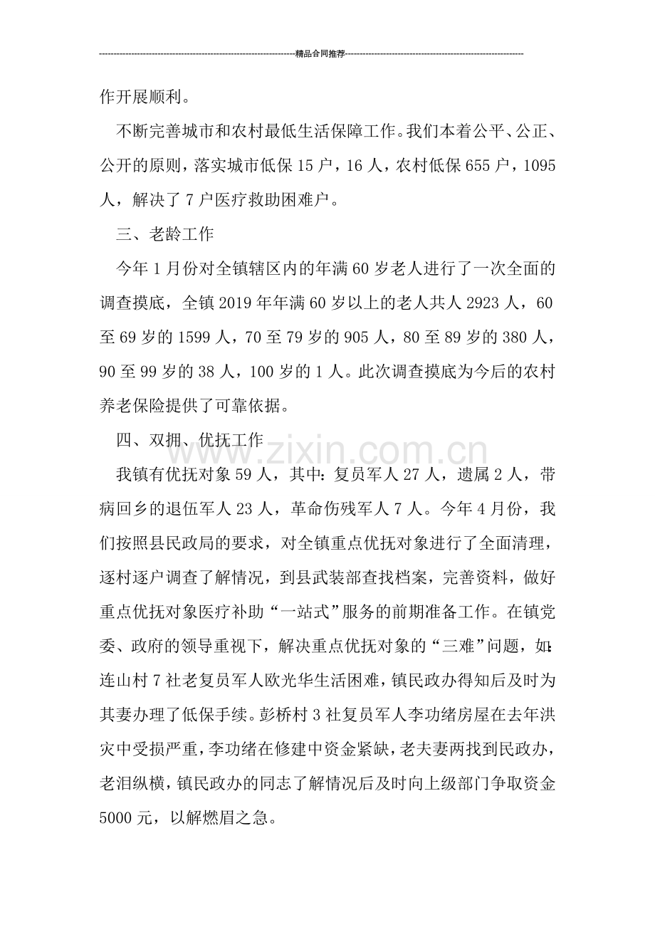 民政办公室工作总结.doc_第2页