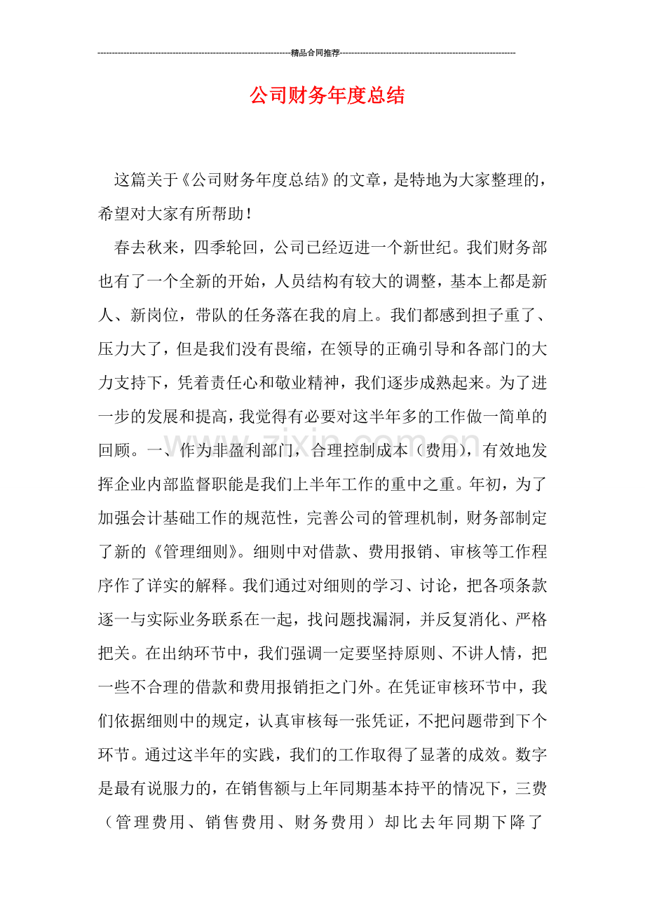 公司财务年度总结.doc_第1页
