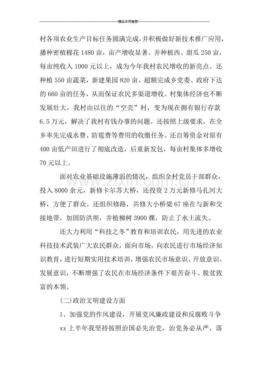 2019年终村党支部书记个人工作总结.doc_第2页