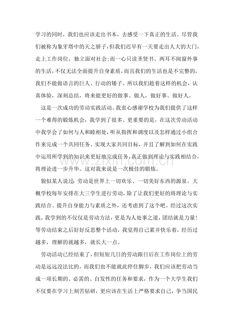 大学生劳动周总结范文.doc_第2页