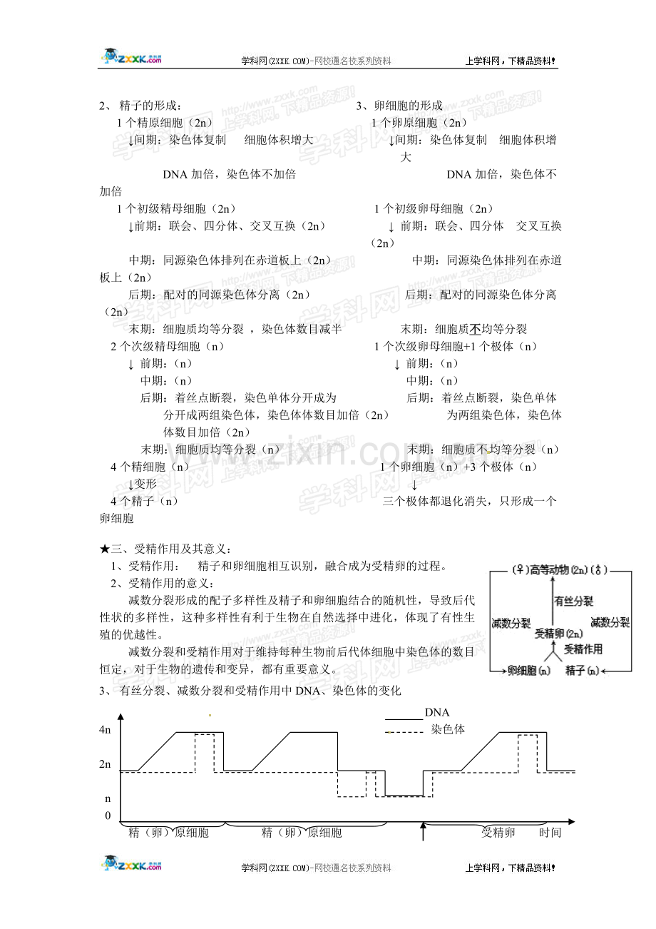 高中生物人教版必修二-知识归纳说课讲解.doc_第2页