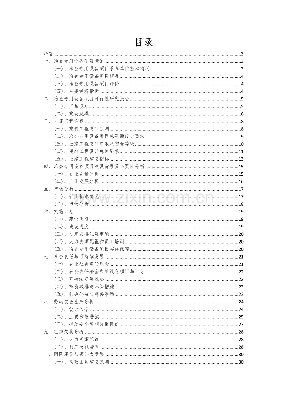 2024年冶金专用设备项目可行性分析报告.docx_第2页