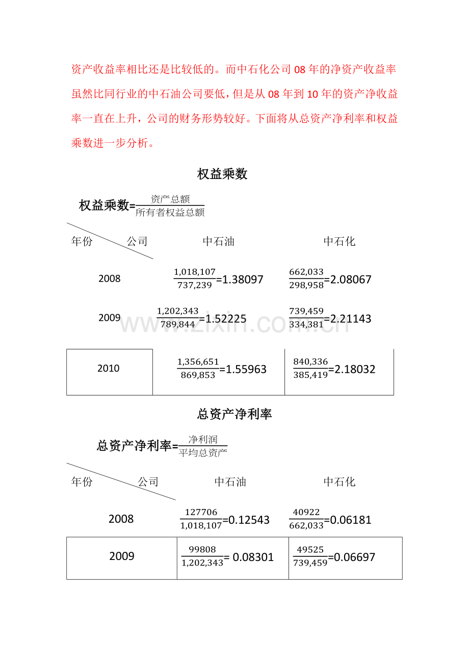 中石油中石化财务报表分析讲课教案.docx_第2页