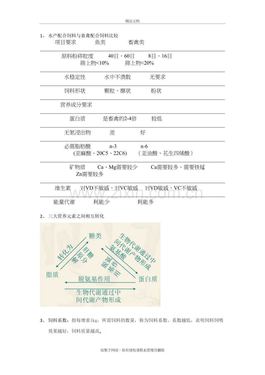 鱼类营养学复习教学文案.doc_第2页