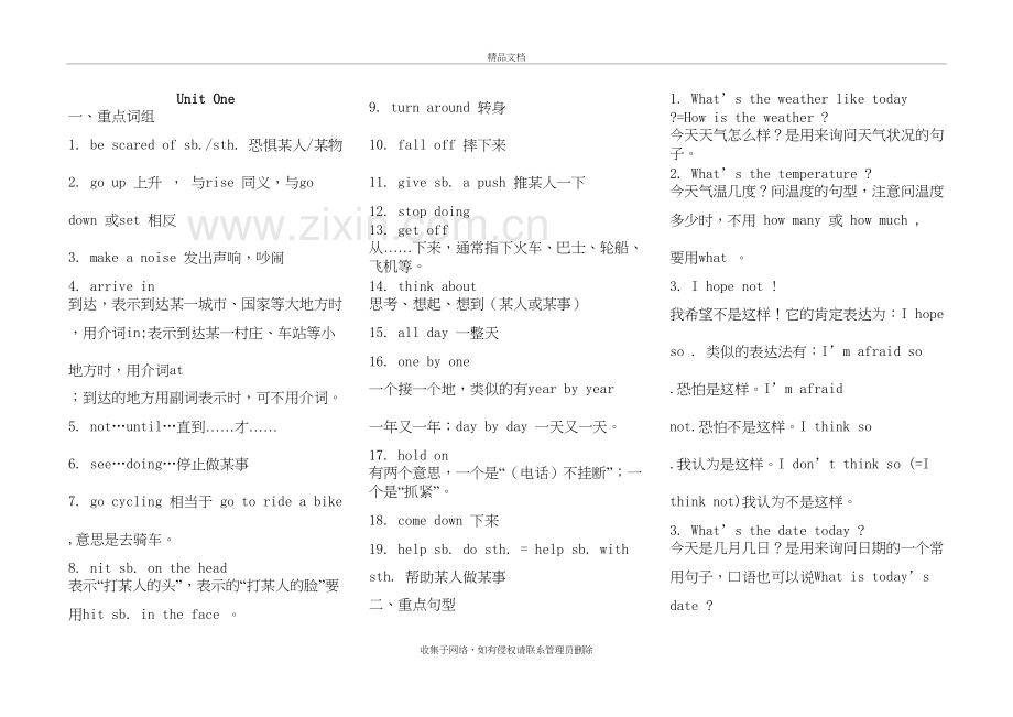 冀教版八年级下英语全册重点内容总结知识分享.doc_第2页