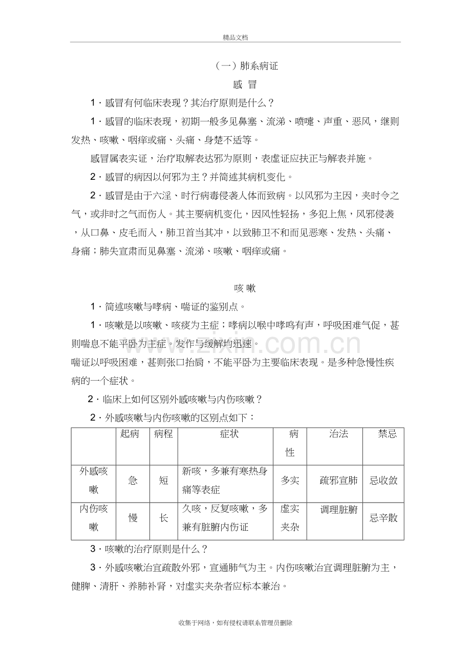 中医内科学问答题教学提纲.doc_第2页