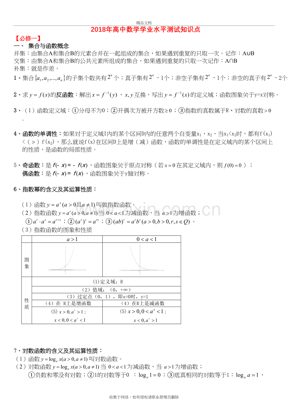 (详细版)2018高中数学学业水平考试知识点知识讲解.doc_第2页