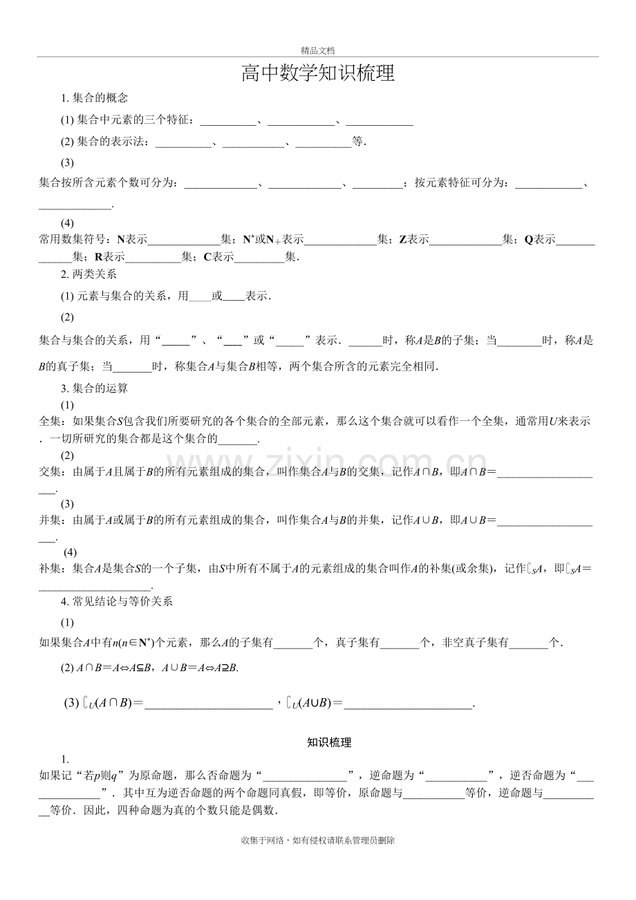 高中数学知识点大全填空讲课讲稿.doc_第2页