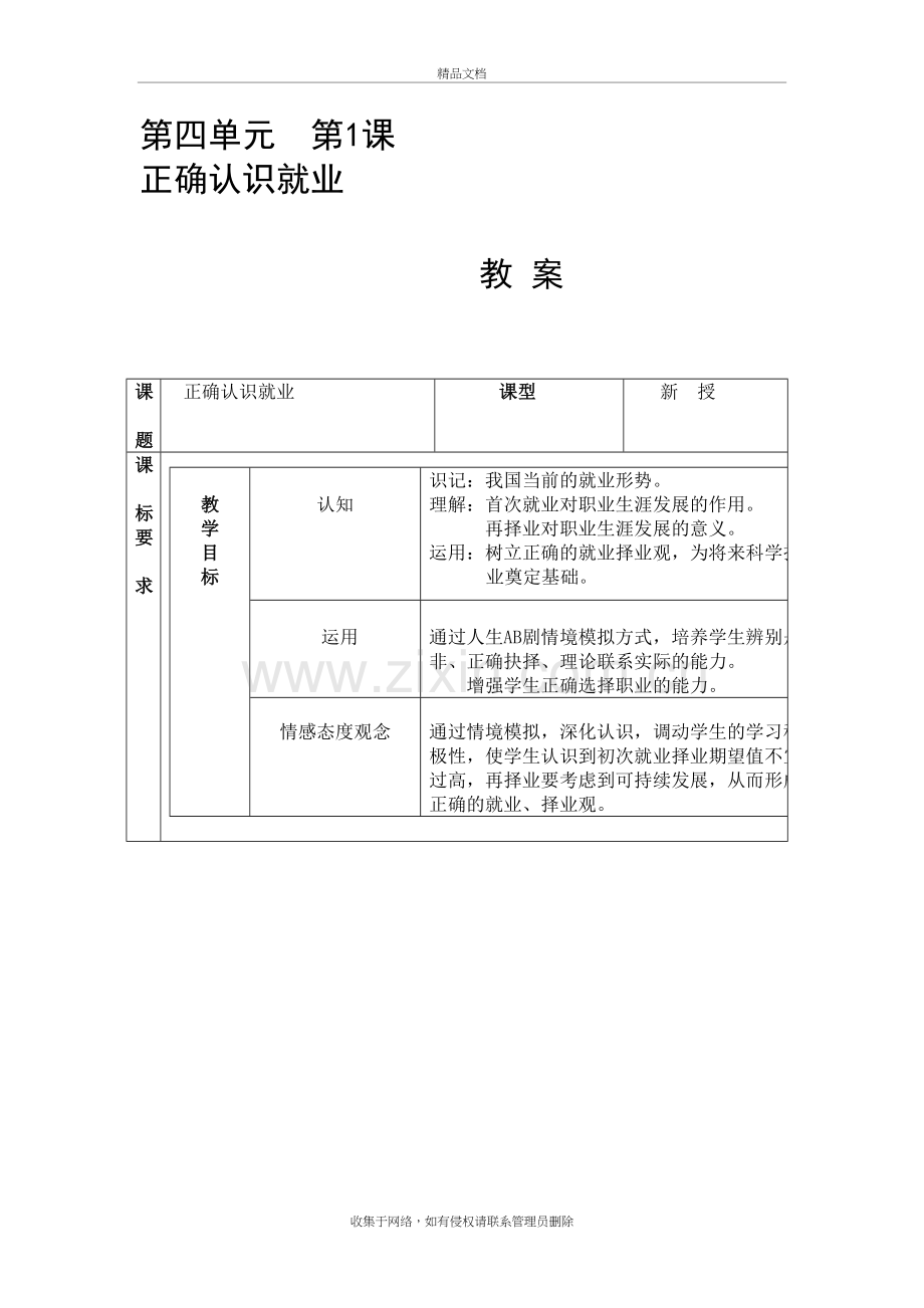 正确认识就业教学提纲.doc_第2页