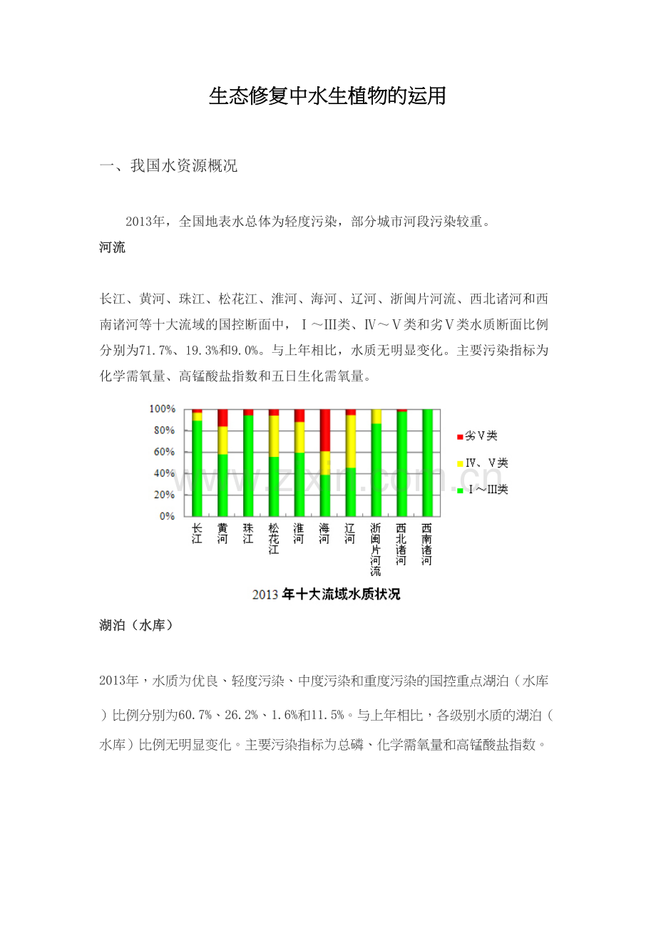 生态修复中水生植物的运用学习资料.doc_第2页