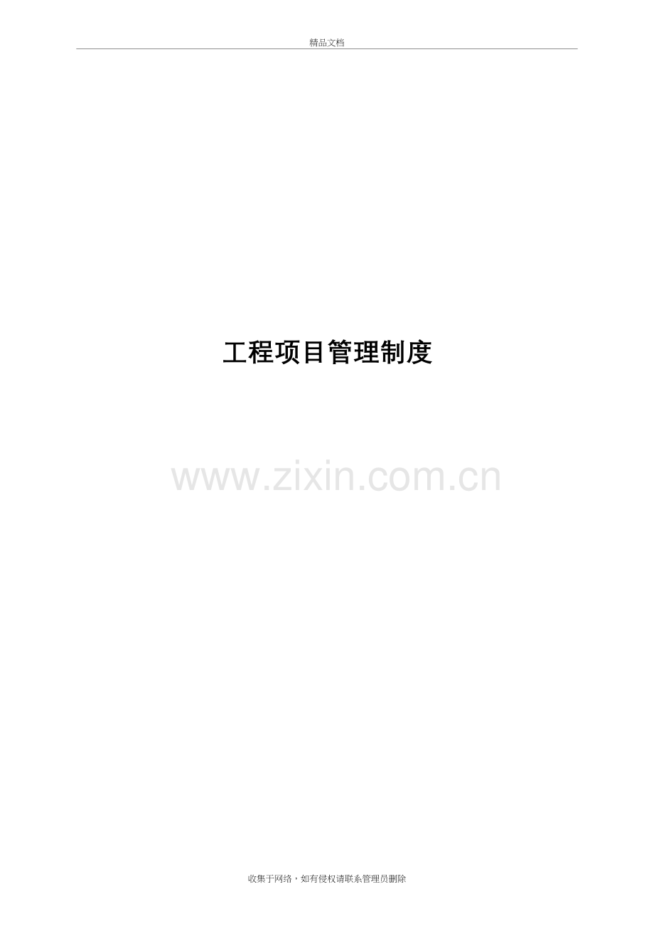 工程项目管理制度(系统集成)教学教材.doc_第2页