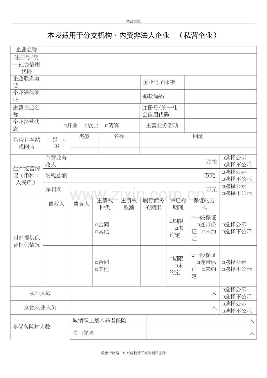 工商年报模板备课讲稿.doc_第2页