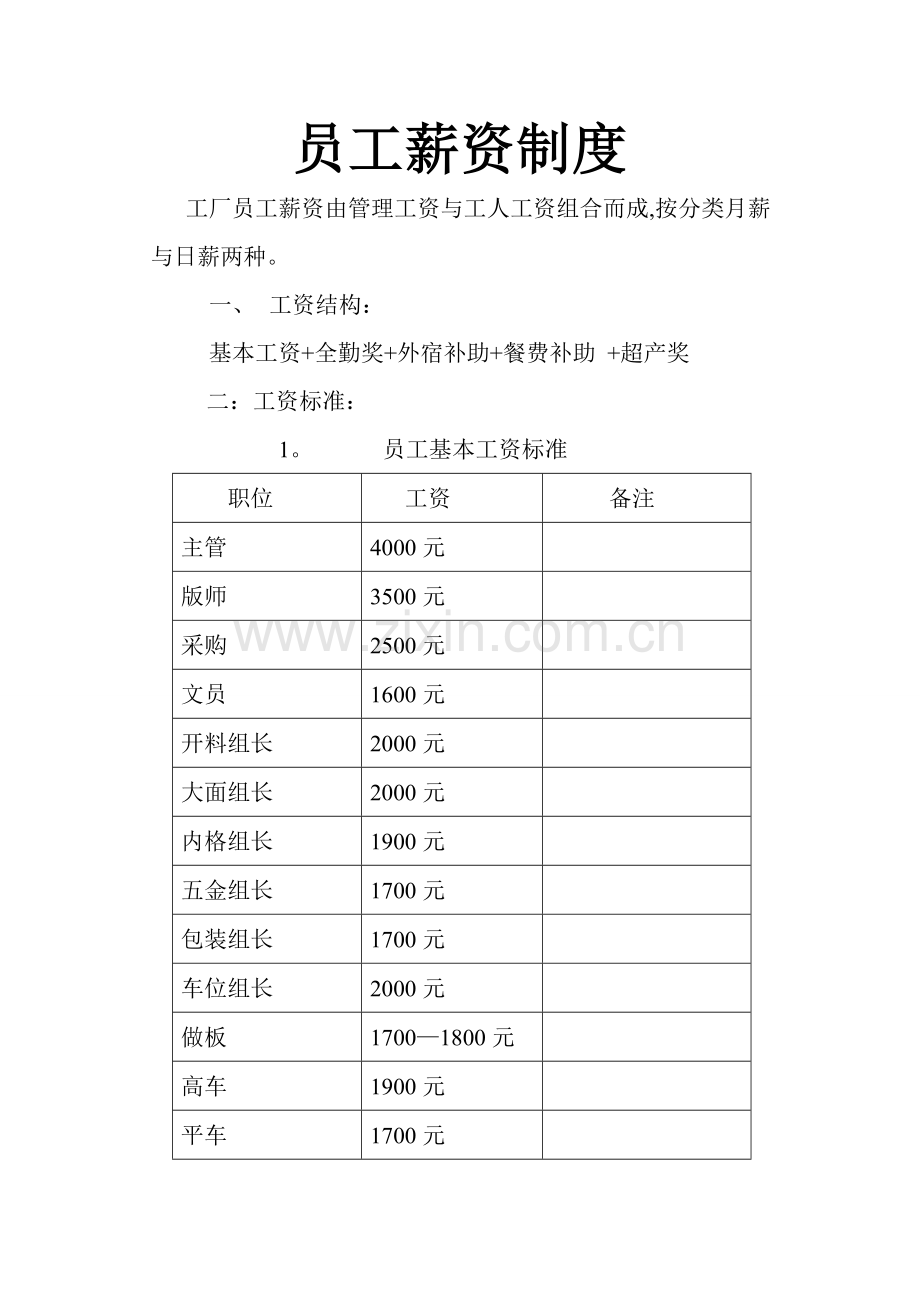 皮具工厂薪资制度.doc_第1页