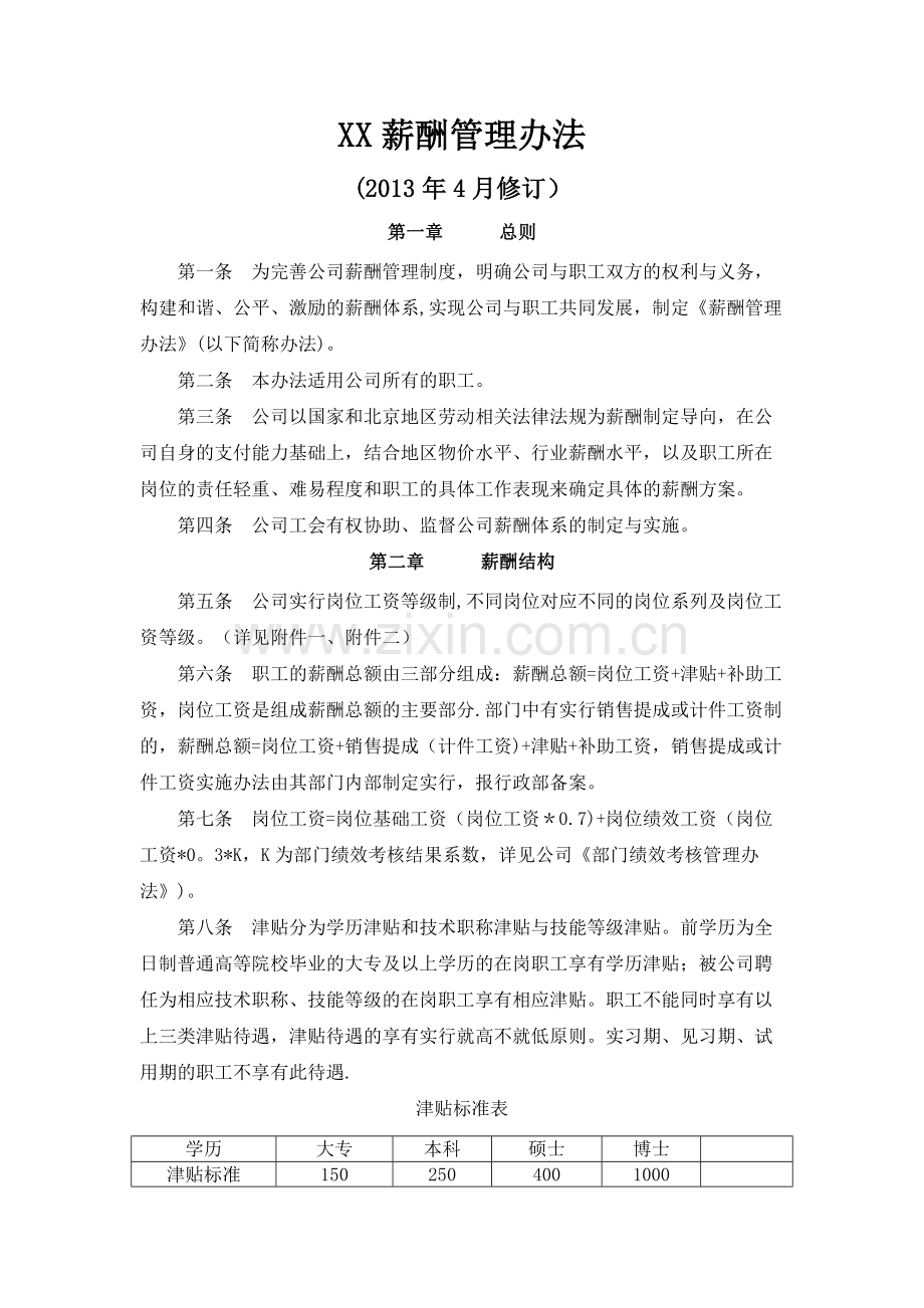 薪酬管理办法.docx_第1页