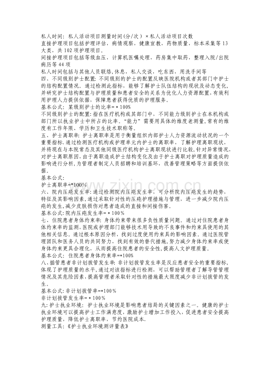 护理敏感质量指标实用手册解读.doc_第2页