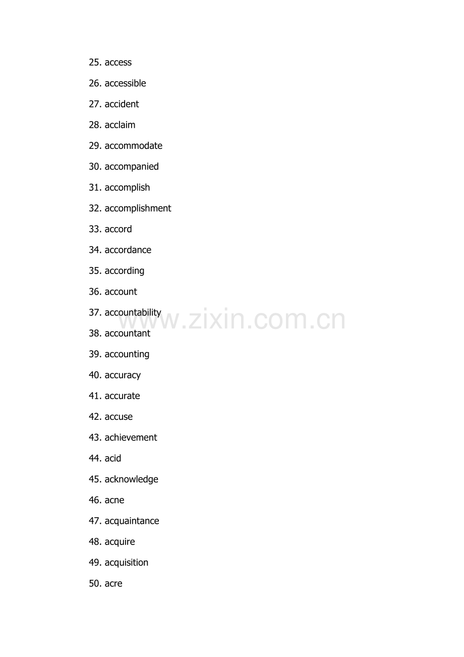 英语四级单词.docx_第2页