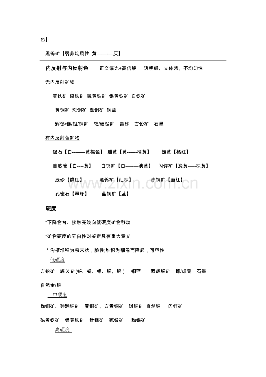 矿相学总结.doc_第2页