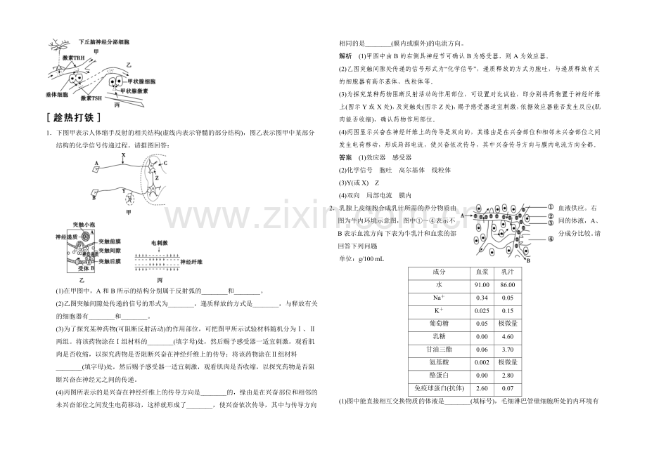 2021版生物二轮专题复习(闽津渝版)体系通关二：-突破非选择题-通关2高频考点5.docx_第2页