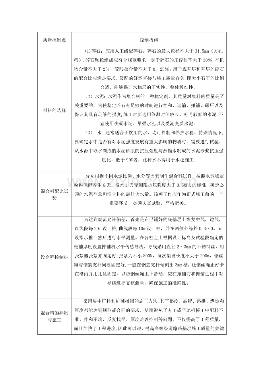 水稳层施工质量控制要点.doc_第1页