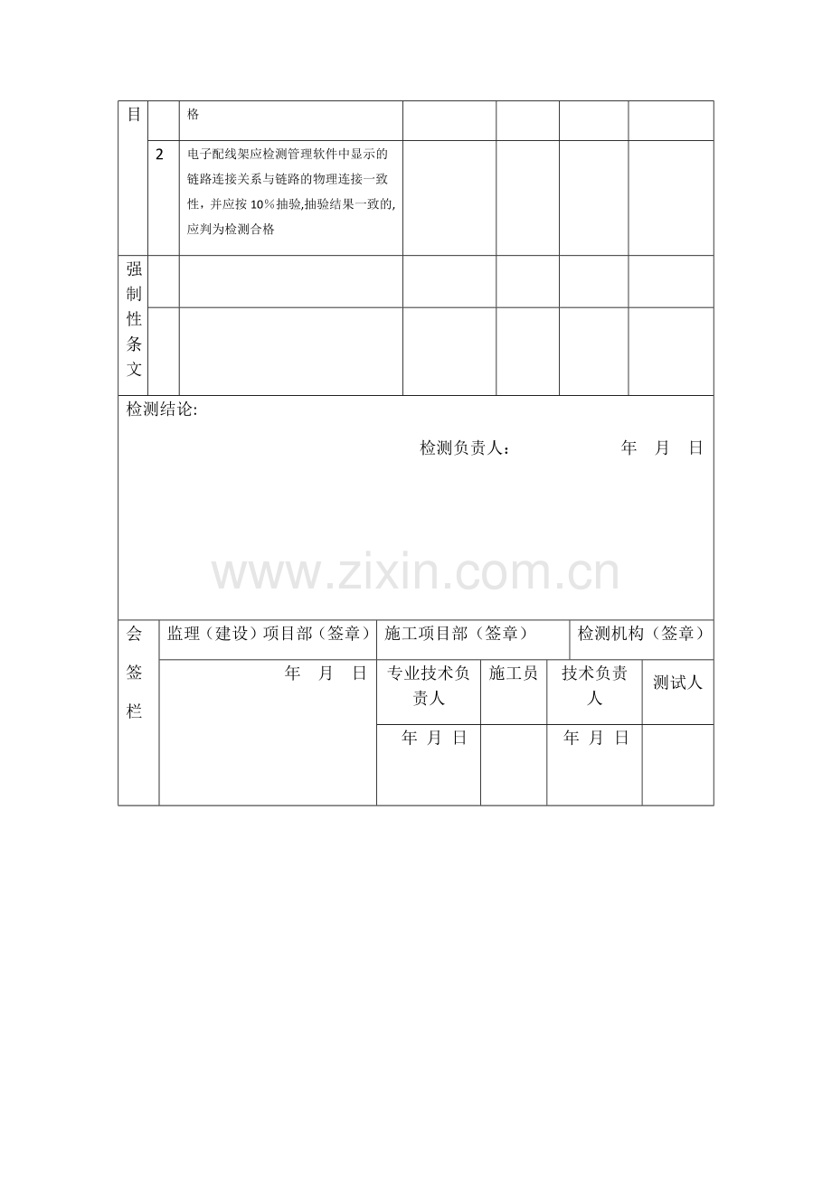 综合布线系统检测记录.doc_第2页