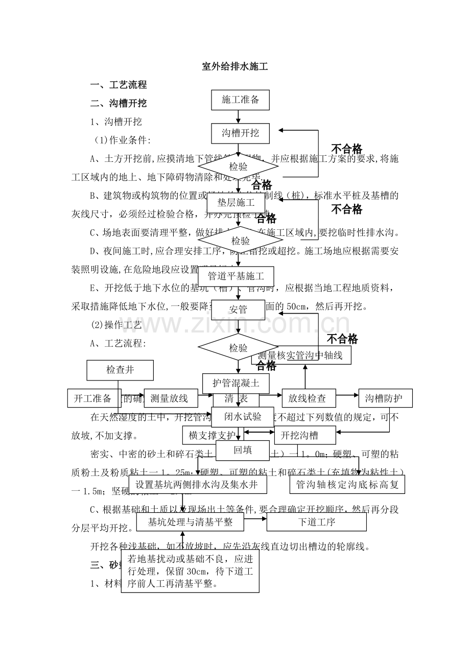 室外给排水施工方案.docx_第1页